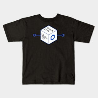 Chainlink Crypto LINK Cryptocurrency Connecting Kids T-Shirt